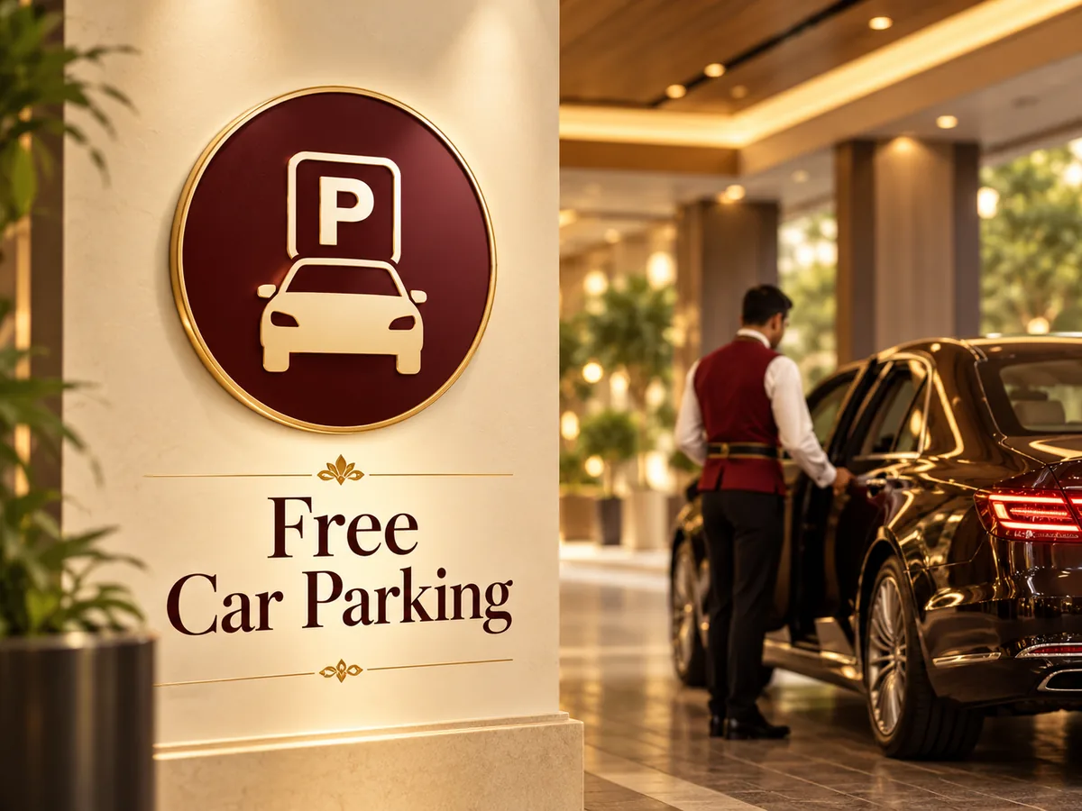 Free car parking facility at Shilton Royal