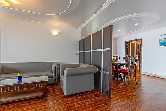 Royal room living area