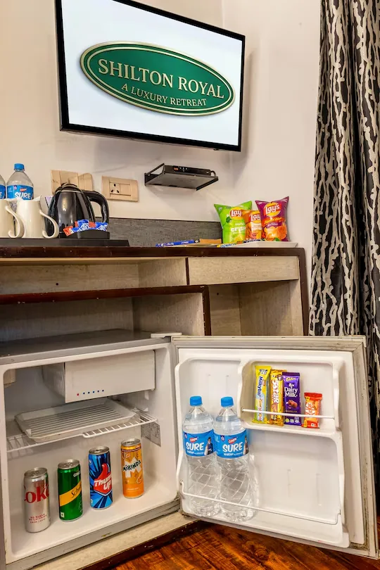 Standard room minibar